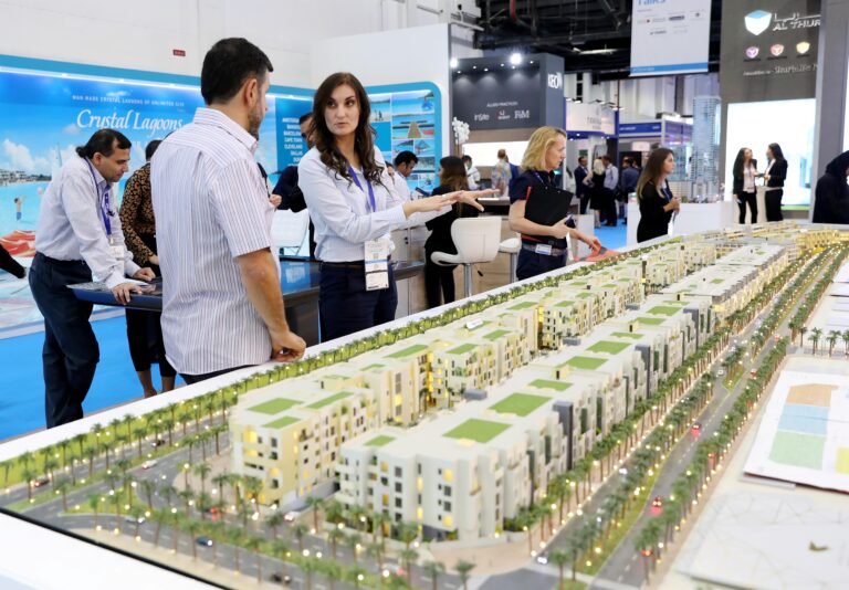 Ics Murdif A MODEL OF MIRDIF HILLS PROJECT BEING UNVEILED AT CITYSCAPE GLOBAL ...